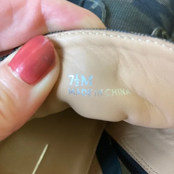 Linea Paolo camouflage wedge shoe/sneaker 7 1/2 medium width - Picture 9 of 15